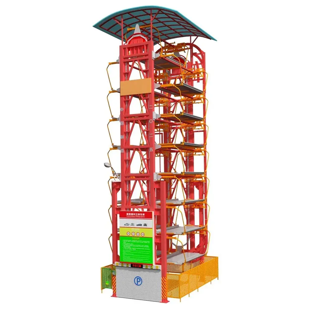 CE Certification PCX Automatic Rotary Parking System for Parking Lot Manufacturer, Products