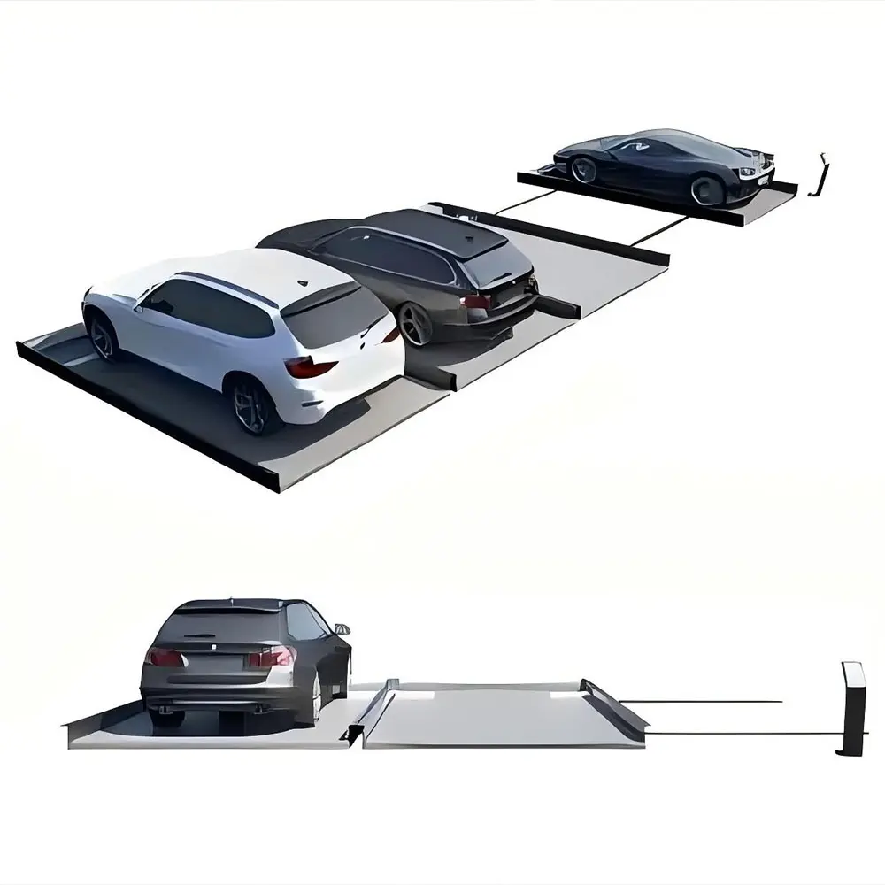 CE Certification Motor Drive Sliding Platform Pallet Car Parking System Manufacturers, Factories