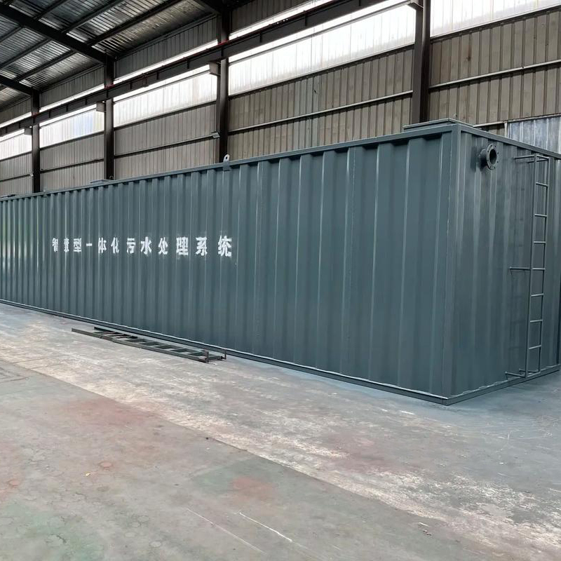 Wastewater treatment system project case 2