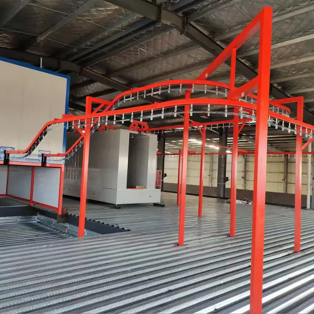 CE Certification Conveyor System Powder Painting Equipment for Aluminum Profiles Manufacturer, Factory
