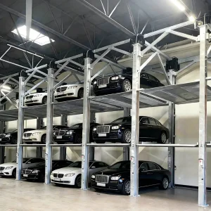 CE Certification Heavy Duty Triple Stacker Four Post Parking Lift Manufacturers, Products