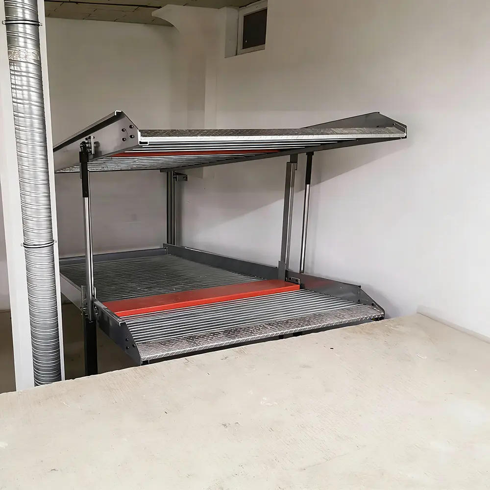CE Certification Basement Hydraulic Underground Tilting Car Parking Stacker Auto Elevator Pit Vehicle Lift Factories, Products