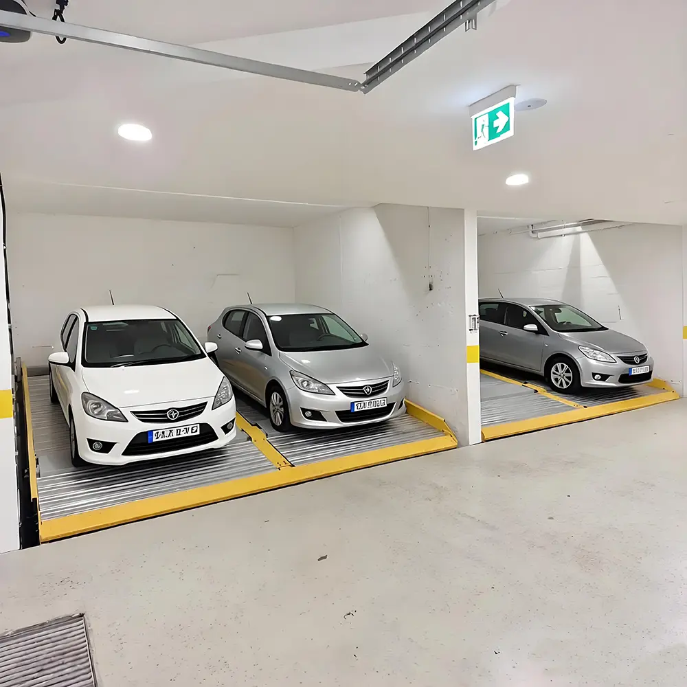 CE Certification Home Garage Hydraulic Underground Inclined Auto Elevator with Pit Vehicle Parking System Manufacturers, Products
