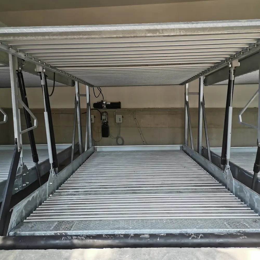 CE Certification Basement Hydraulic Underground Inclined Car Elevator with Pit Vehicle Parking Lift Manufacturers, Product