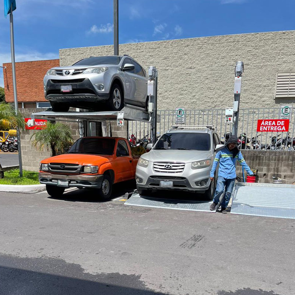 Double Level Two Post Parking Lift for residential and commercial use