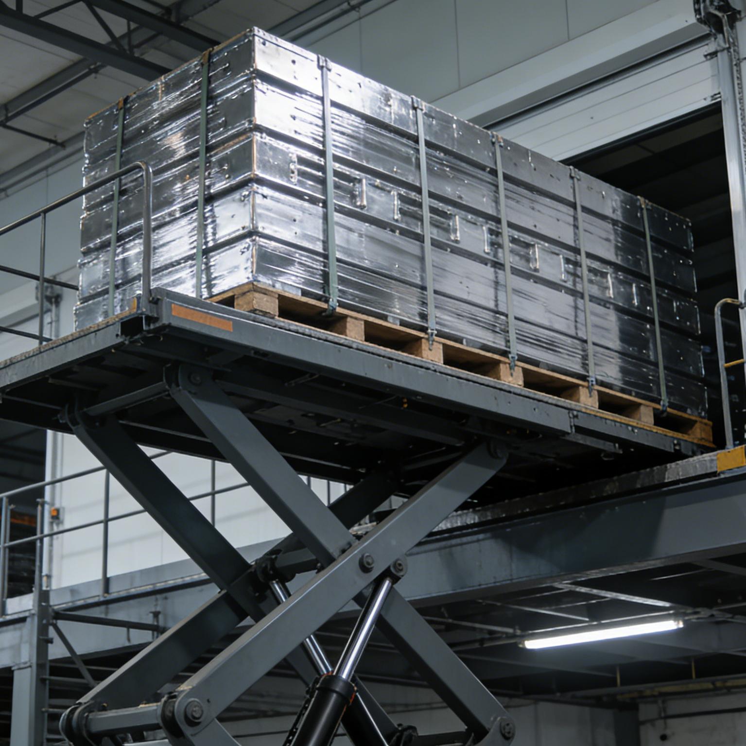 Hydraulic Drive Single Deck Scissor Car Elevator Case (4)