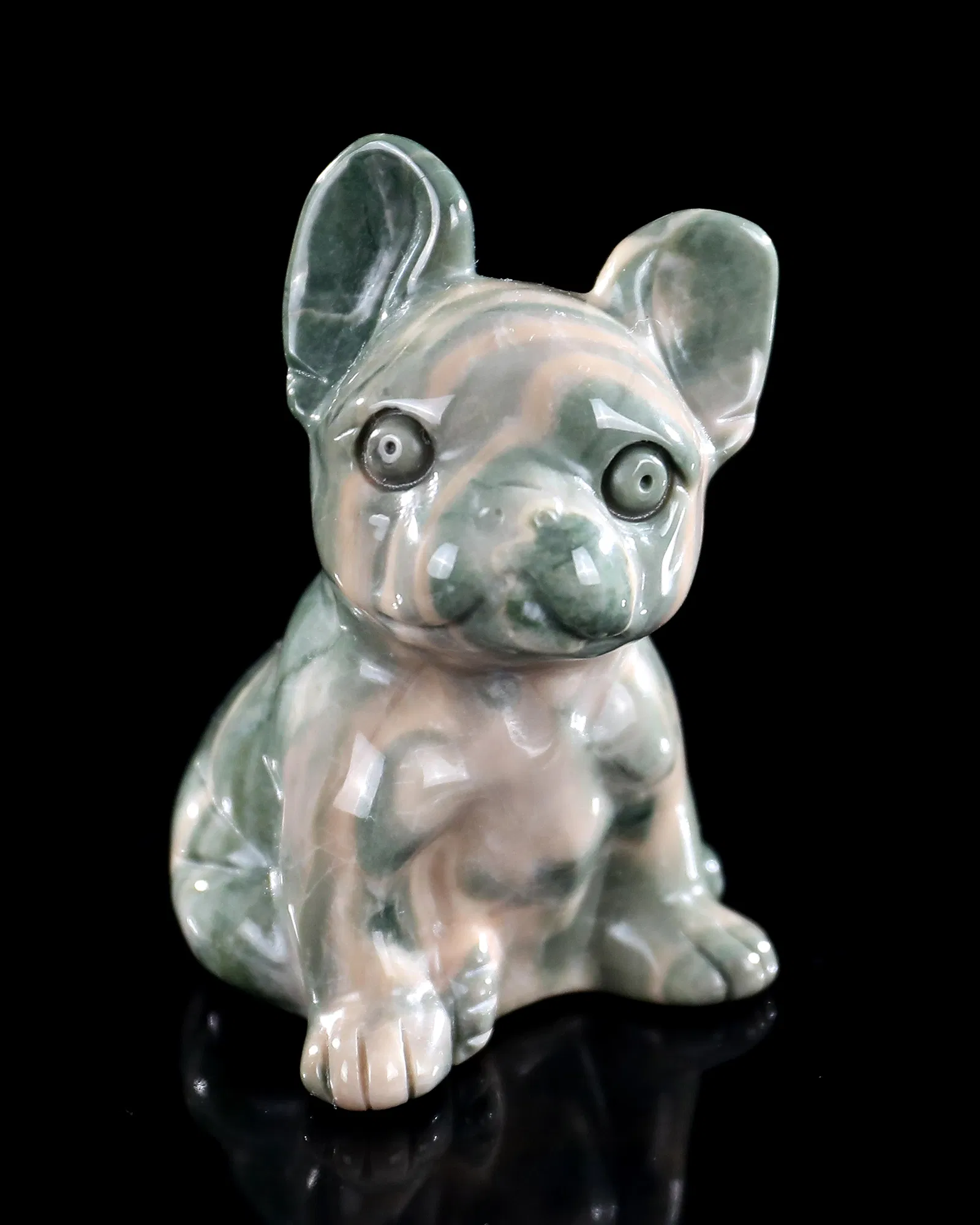 Natural Crystal Dog Figurine 3