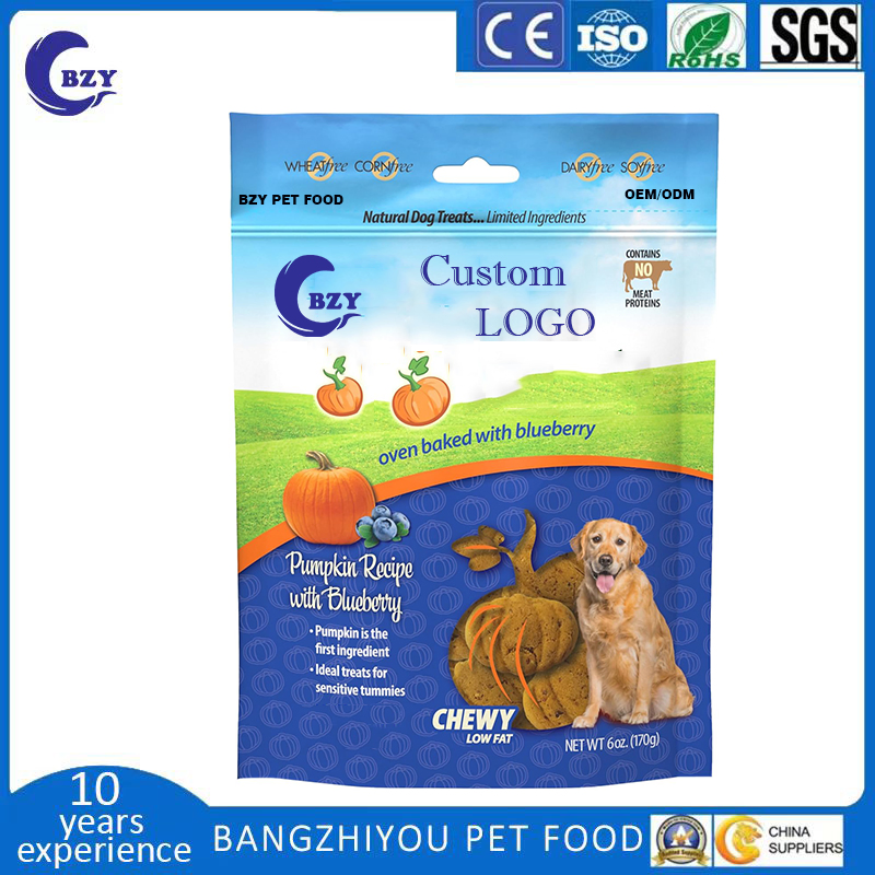 Blueberry Flavor Low-Fat Natural with for Digestive Health 6oz (170g) Dog Treats