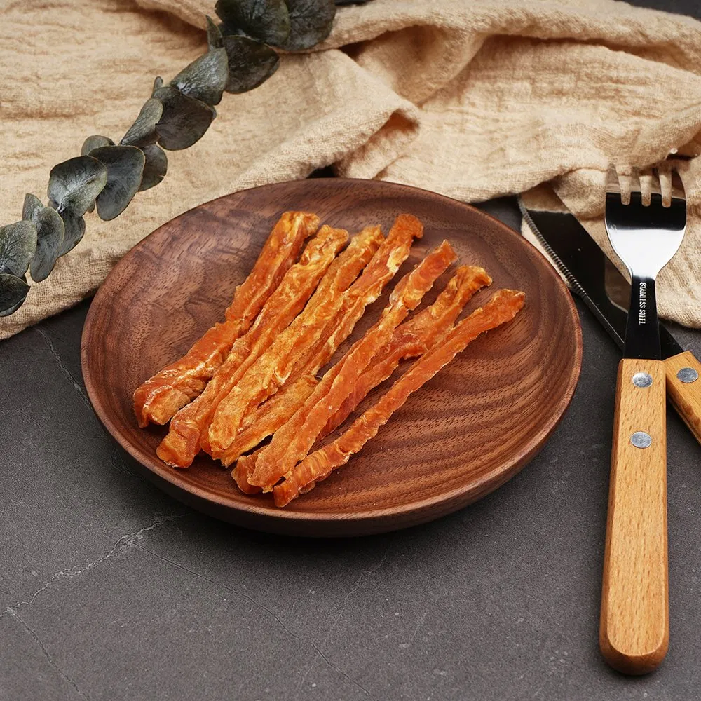 Organic Chicken Breast Jerky Strips Beef Stick Natural Pet Treats