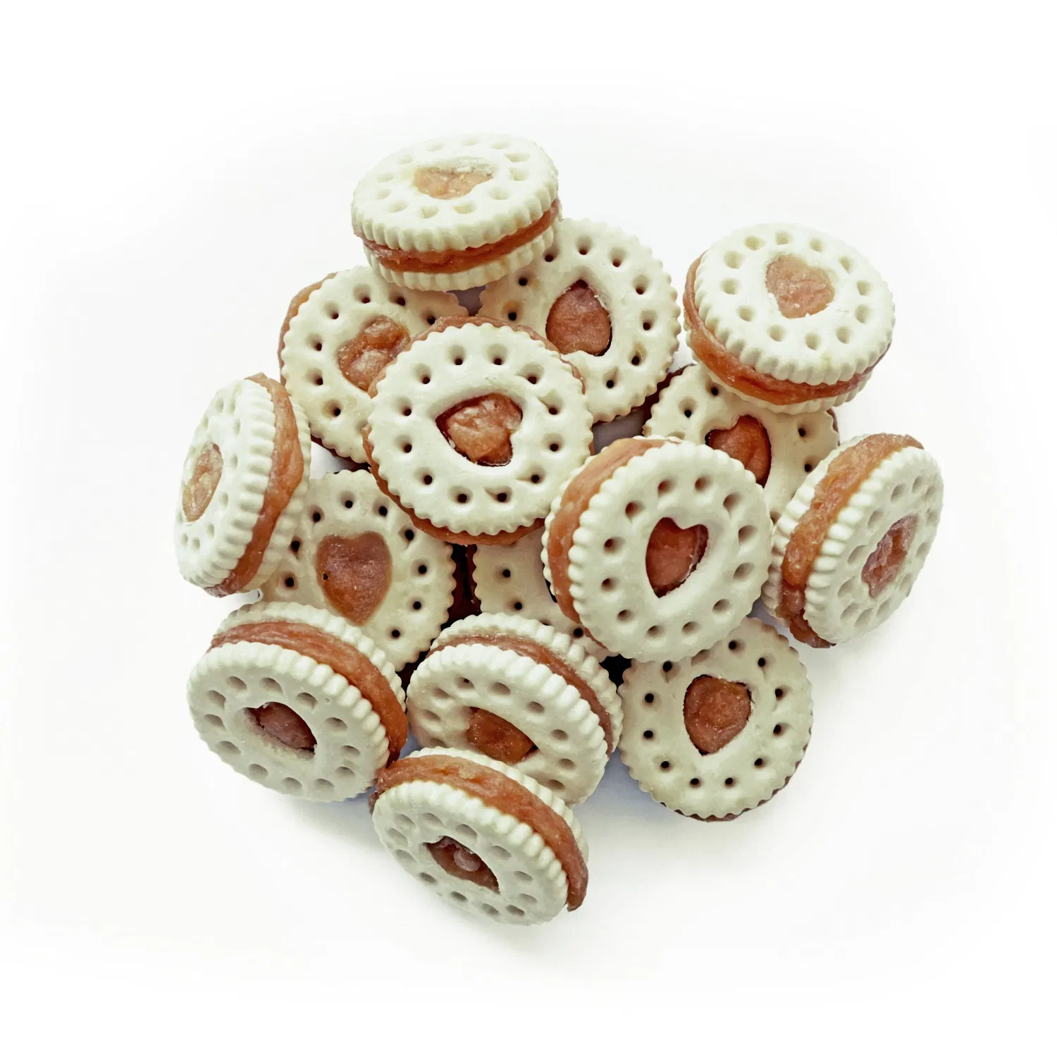 High - Protein Pet Treats Omega - Rich Chicken Filled Snacks Cookies