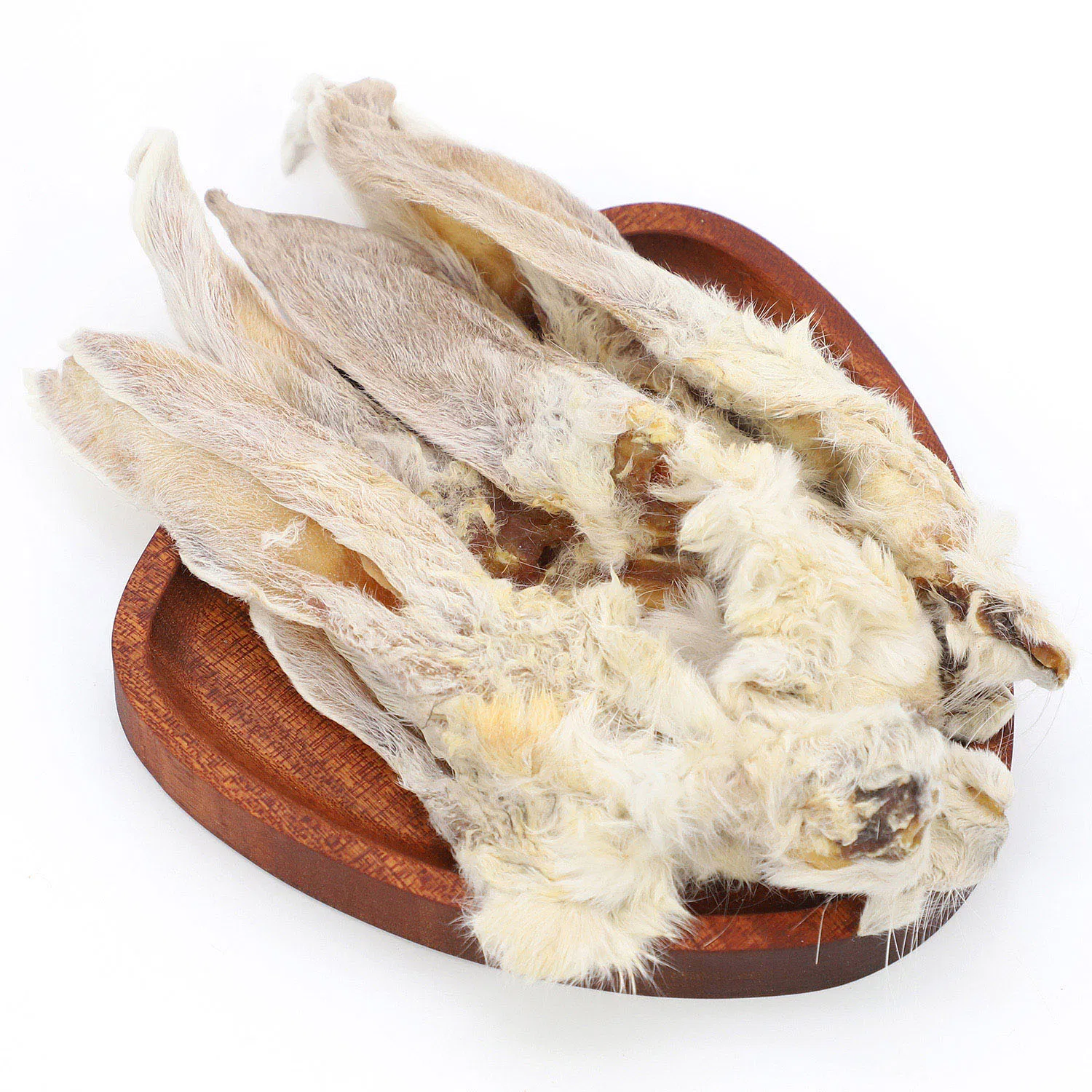 Factory Direct All-Natural Rabbit Ear Chews for Dogs