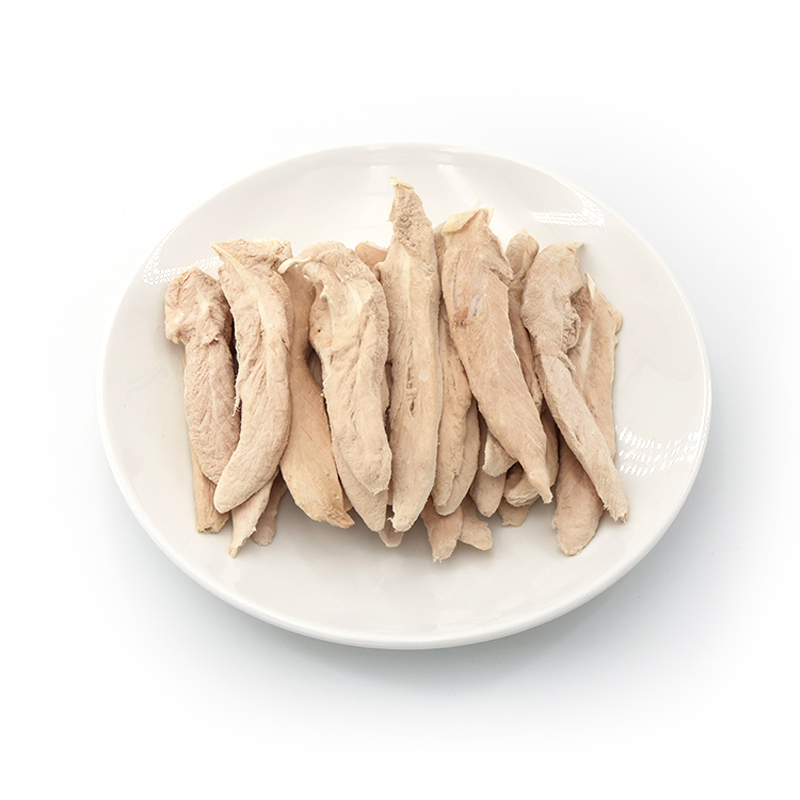 Premium Pet Food Freeze-Dried Treats Chicken Breast Bites for Digestive Health