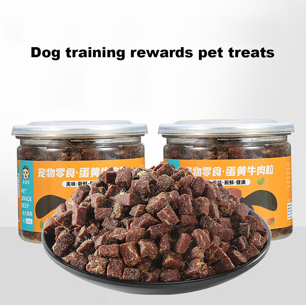 Freeze-Dried Beef Pellets Puppy Small Dog Teddy Golden Retriever Training Reward Teething Dog Treats