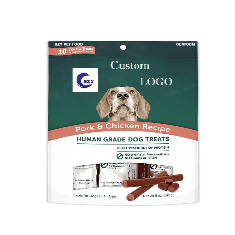 Pork and Chicken Human-Grade Gluten-Free Soft 5oz (142g) Dog Treats