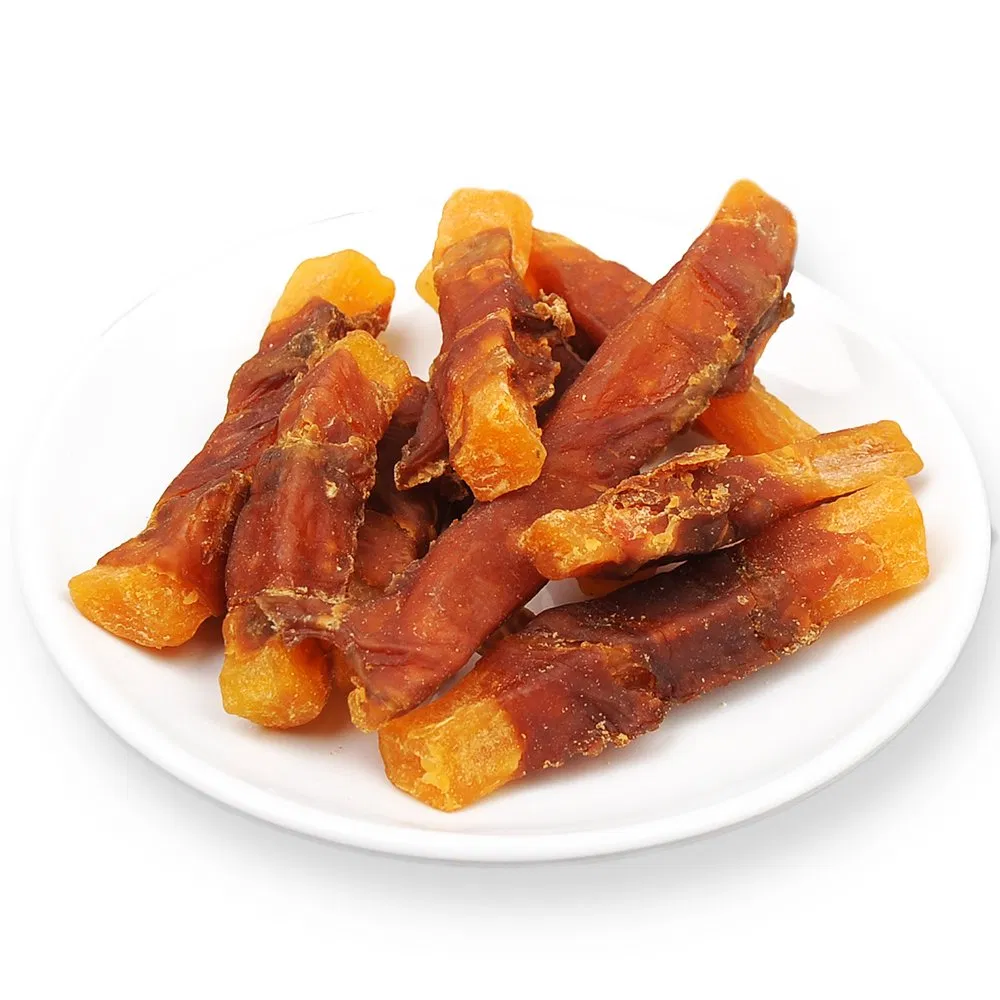 Natural Rabbit Ear with Rabbit Meat Pet Food Dog Training Treats