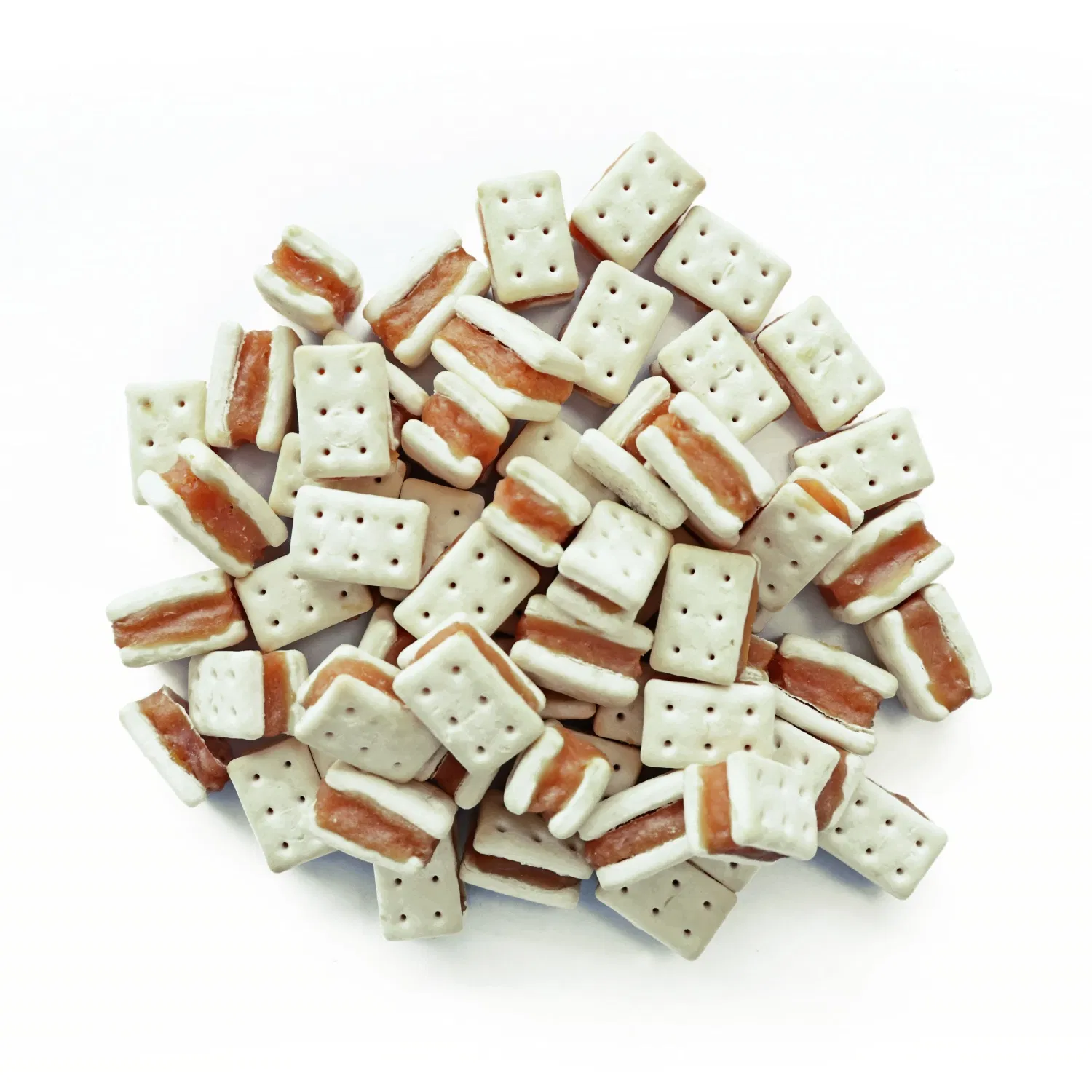 High - Protein Pet Treats Omega - Rich Chicken Filled Snacks Cookies