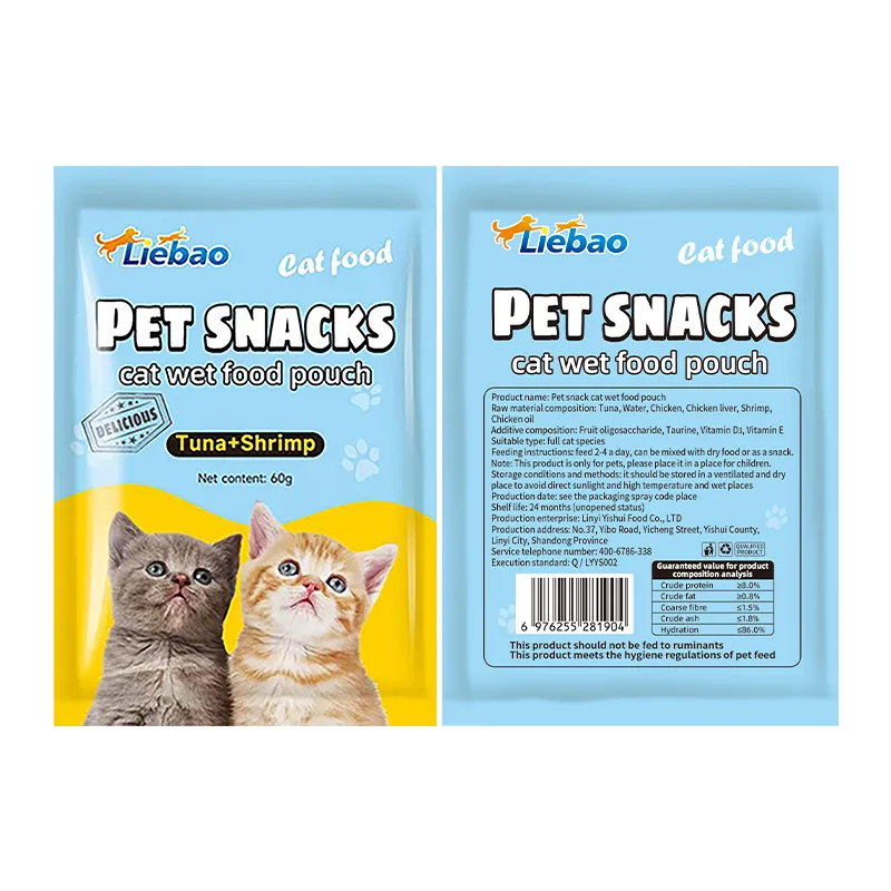 Wet Food Pouch Storage