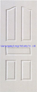 Five Panels White Primer HDF Door Skins 3X1030X2150mm