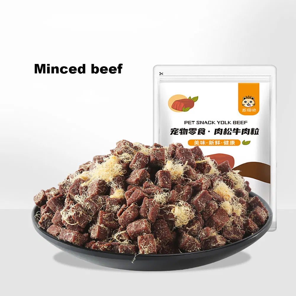 Freeze-Dried Beef Pellets Puppy Small Dog Teddy Golden Retriever Training Reward Teething Dog Treats