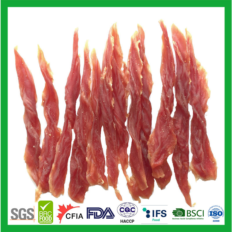 Snacks Pet Protein Supplement Pure Chicken Jerky Chunk Crunchy Treat