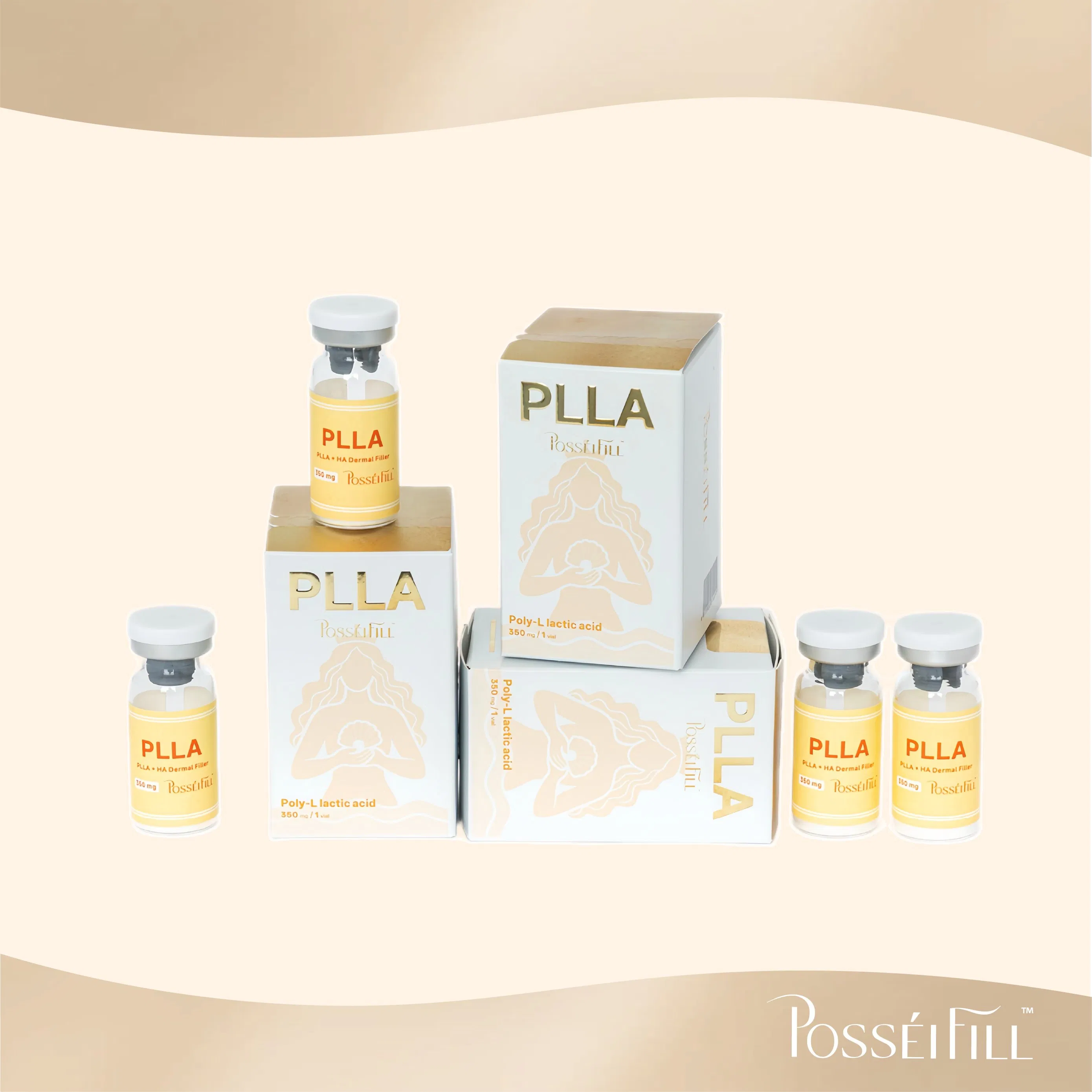 350mg Injectable Plla Skin Booster Skin Rejuvenation for Medical Aesthetics