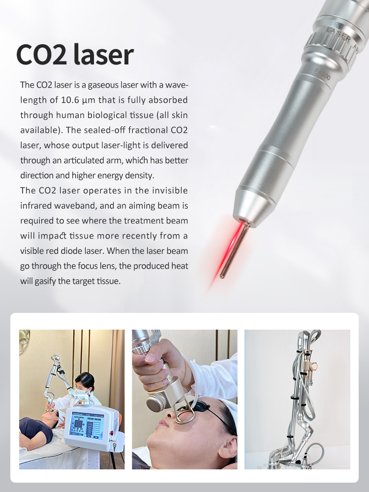 60W High Power CO2 Fractional Machine for Skin Rejuvenation