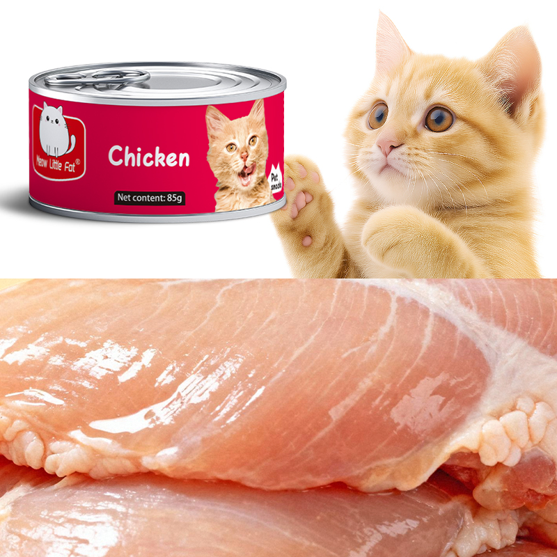 Healthy Organic Seafood Products Canned Cat Food Alimento Mascota Pet Snack Treat