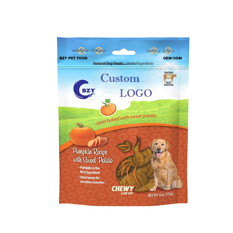 Sweet Potato Flavor Natural Dog Treats with Pumpkin for Digestive Health 6oz (170g)
