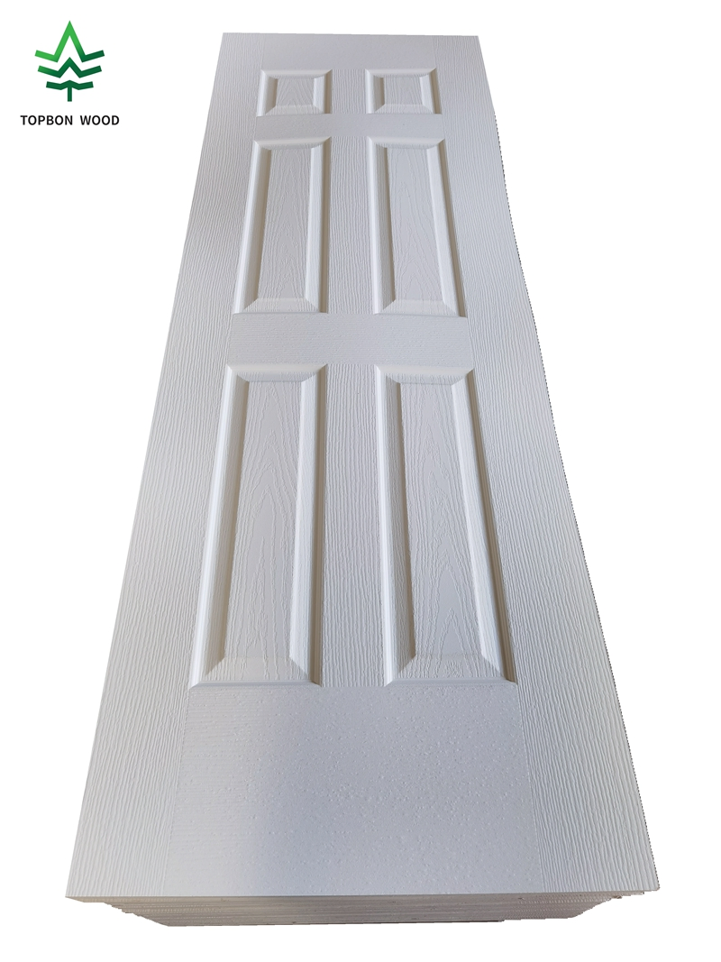 2.5mm 3mm HDF White Primed Moulded Door Skin with Good Price to South Africa