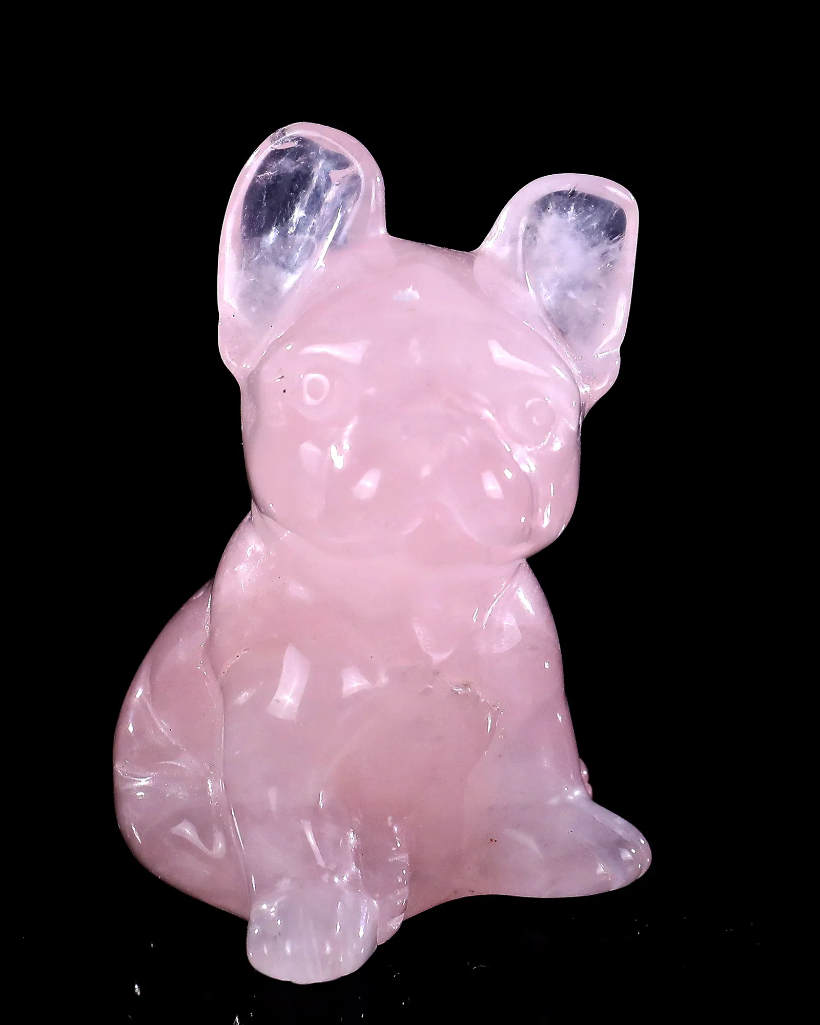 Natural Crystal Dog Figurine 1