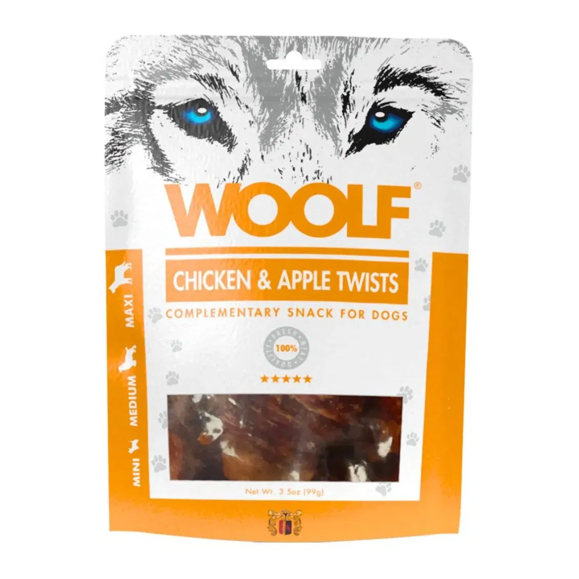 Grain-Free Urinary Health Support Snacks Chicken Wrap Apple Pet Treats