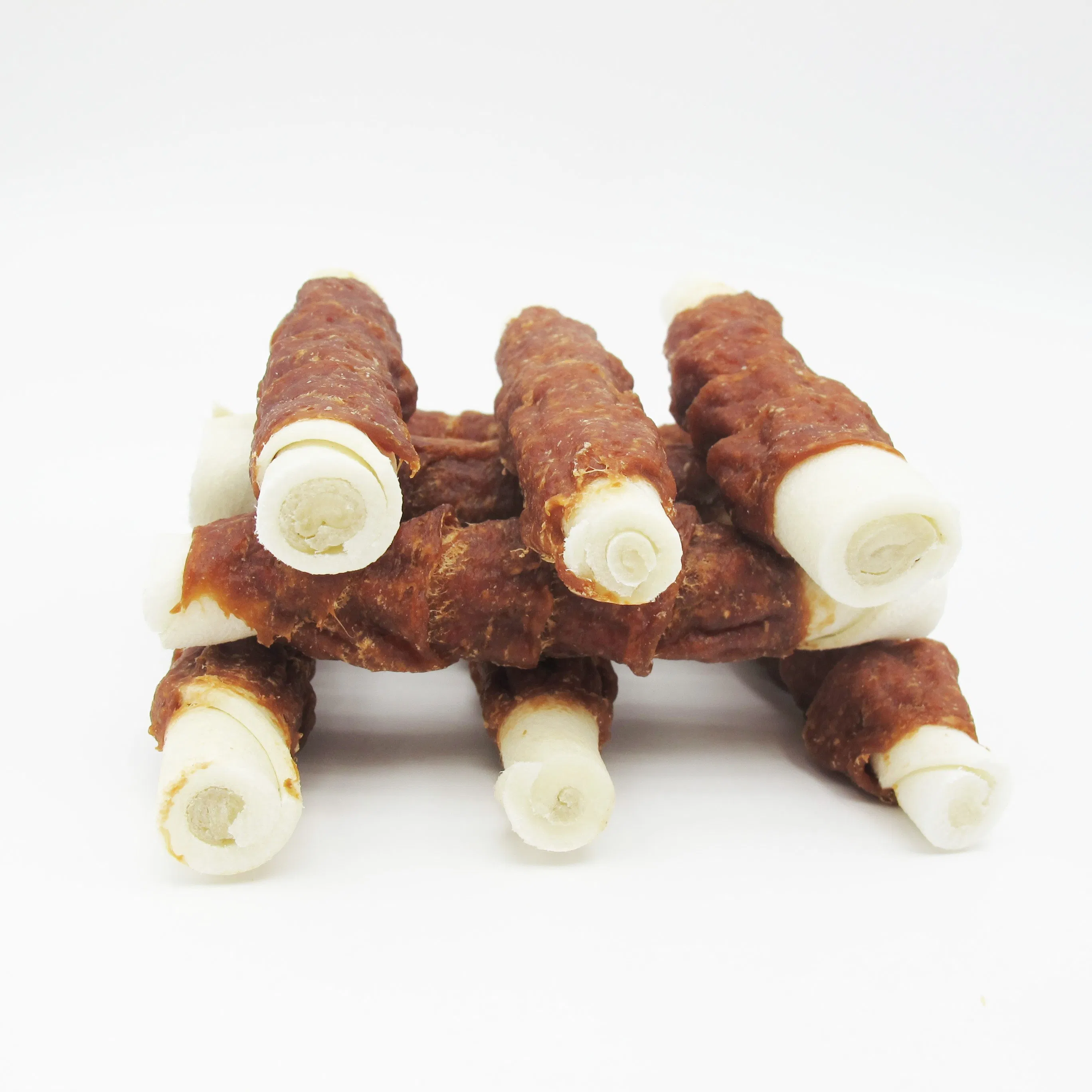 Customized Package High-Digested Nutri Dried Chicken Beef Cowhide Stick Dog Chew Pet Snack Treat