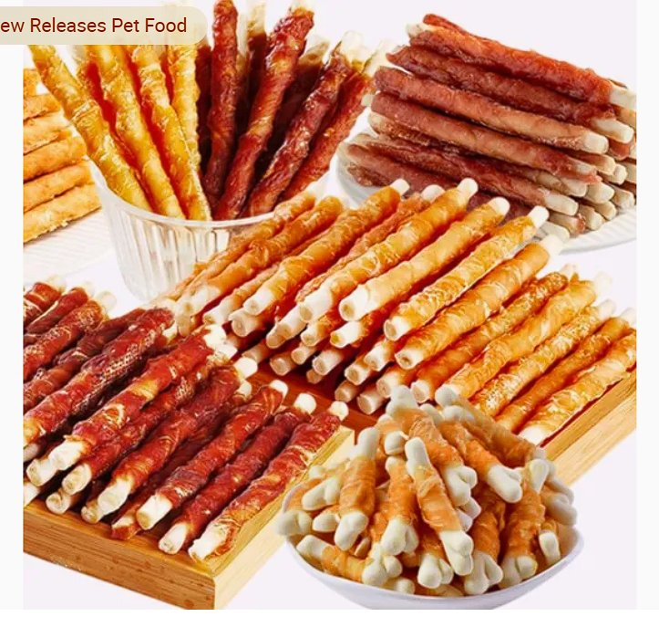 OEM/ODM Custom Dog Chews Pet Treats: Natural Beefhide Roll &amp; Bully Sticks for Dental Care