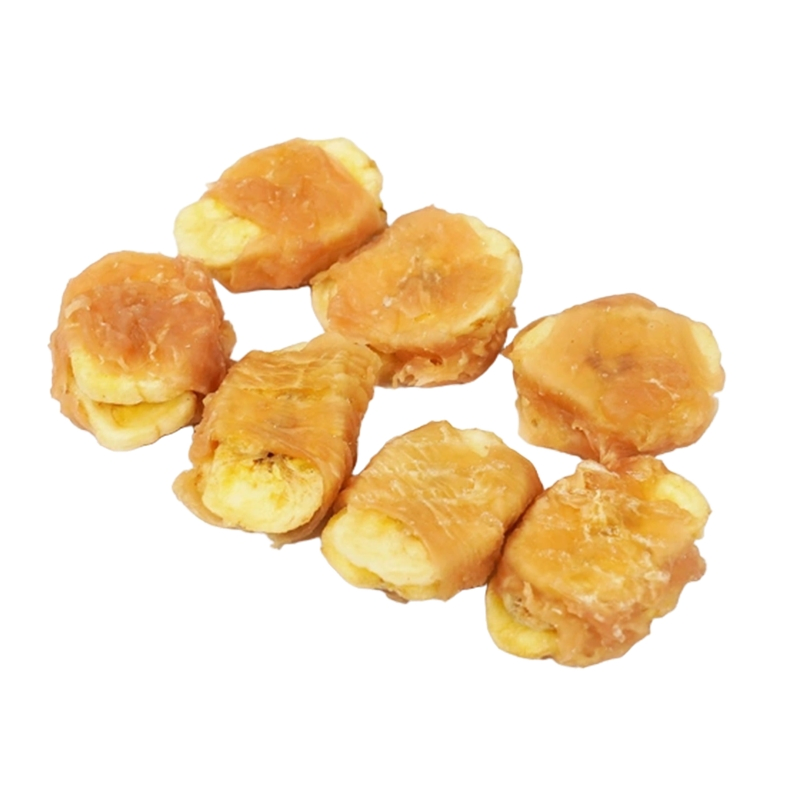 Nutritious Crunchy Chicken and Banana Pet Treats for Dogs