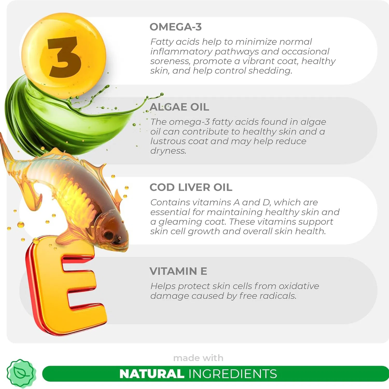 All-Natural Chews for Dogs: Skin Relief &amp; Allergy Support