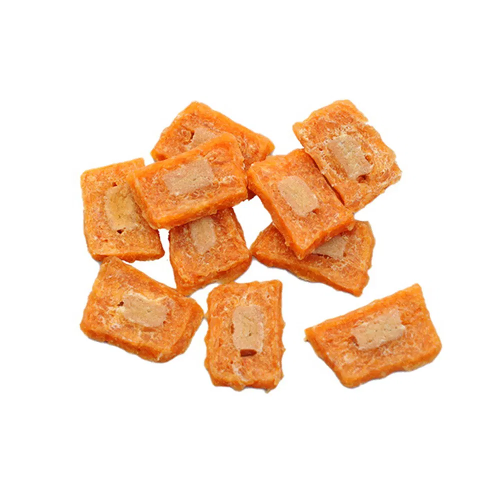 Factory Wholesale Low Fat Chicken Duck Sushi Roll Treats Bulk Dog Sandwich Snacks Training Pet Treats