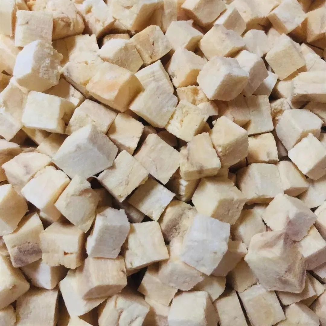 Good Protein Low Fat Protect Bone Healty Calcium Freeze-Dried Codfish Chunks Diced Codfish Pet Freeze Snack Treat for Cats