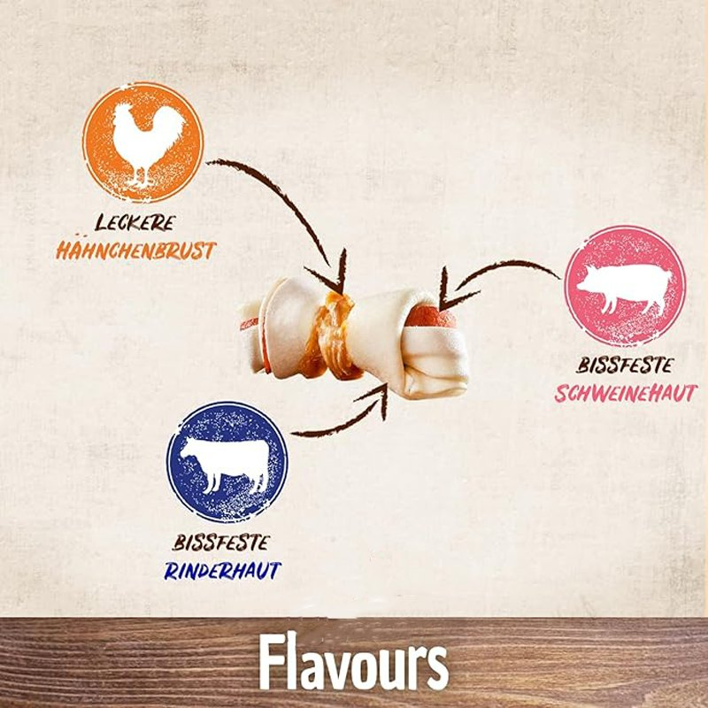 Triple Flavour Bones Xs 294G Dog Treats