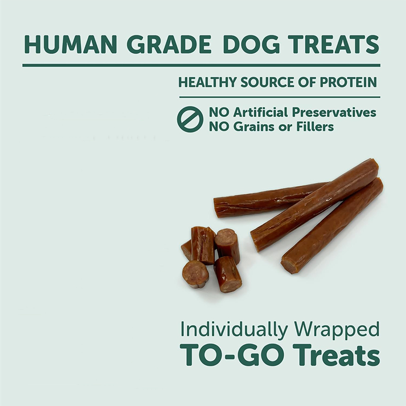 Pork and Chicken Human-Grade Gluten-Free Soft 5oz (142g) Dog Treats