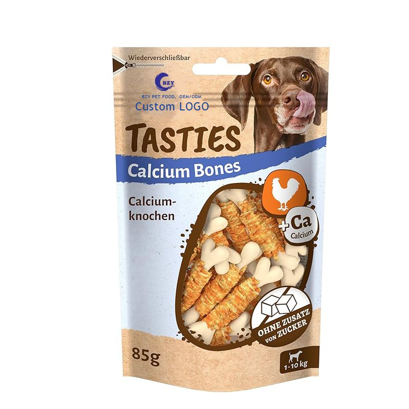 Chicken Wrapped with Calcium Bones 85g Dog Treats
