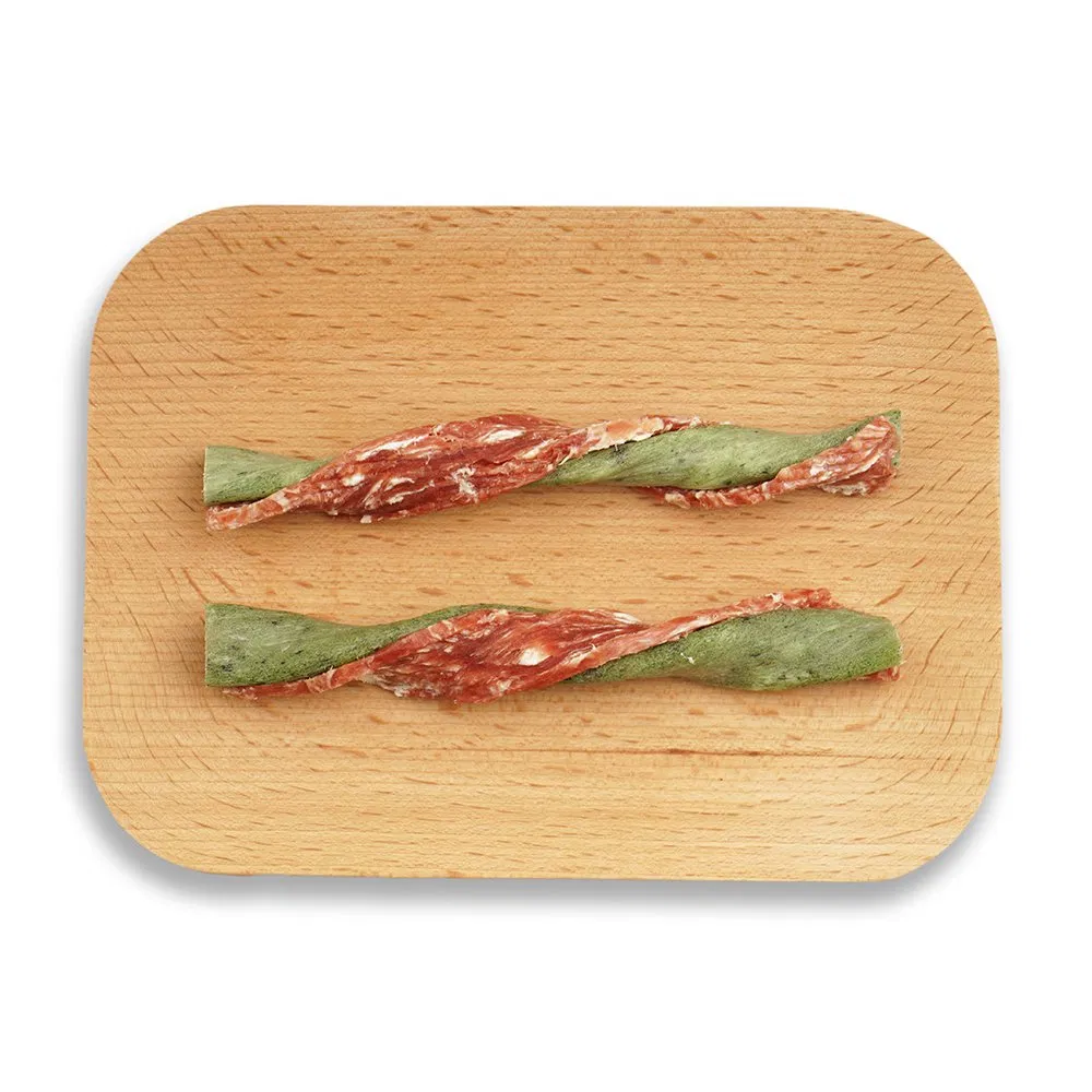 High Quality Pet Training Snacks Rawhide Stick with Chicken Wrap Dog Food Dog Chews Bully Sticks Treats