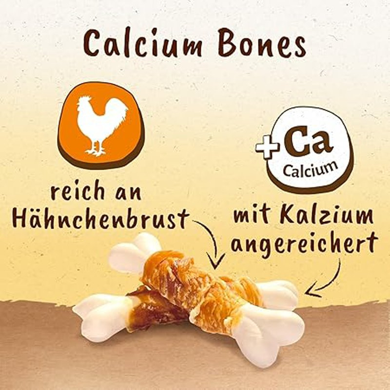Chicken Wrapped with Calcium Bones 85g Dog Treats