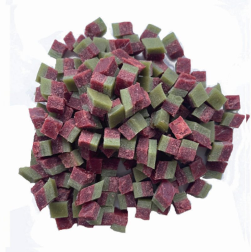 Factory Customize Chicken &amp; Mint Cubes Dry Pet Dog Cat Reward Snacks