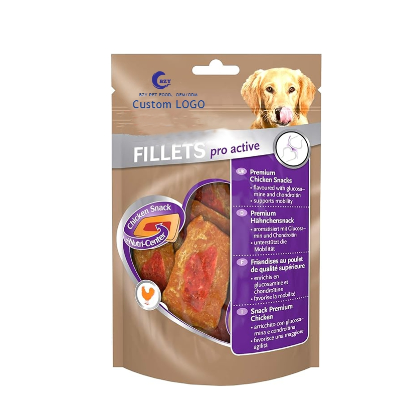 Fillets PRO Active Dog Snack with Chicken 80g Dog Treats