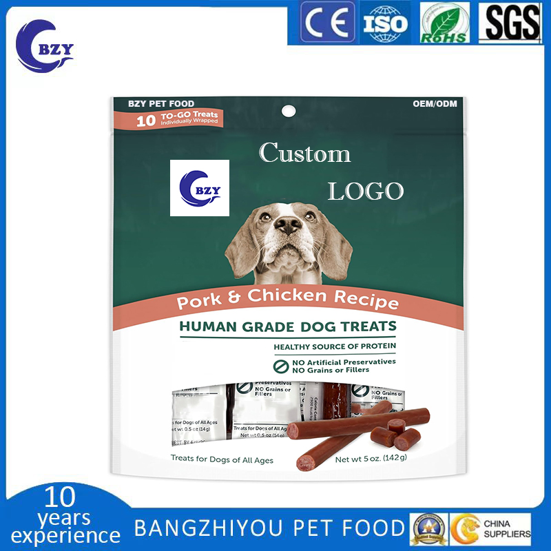 Pork and Chicken Human-Grade Gluten-Free Soft 5oz (142g) Dog Treats