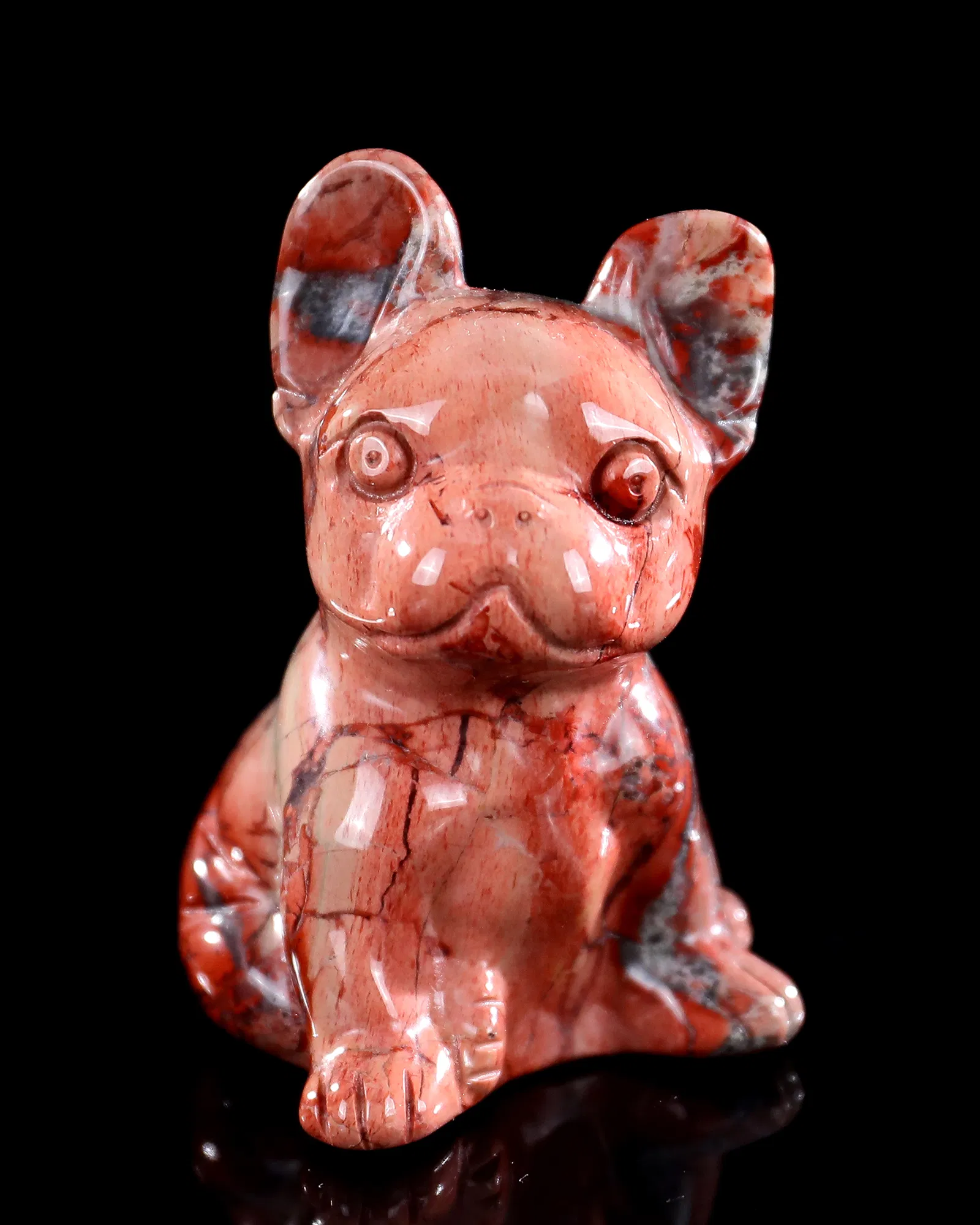 Natural Crystal Dog Figurine 4