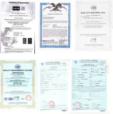 Official Certifications