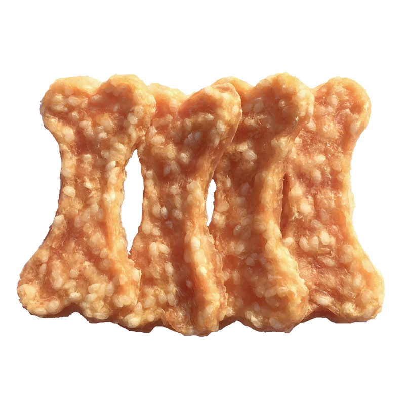 Pet Products Supply 100% Natural Wholesale Training Rawhide Flat-Bar Beef Dog Treats