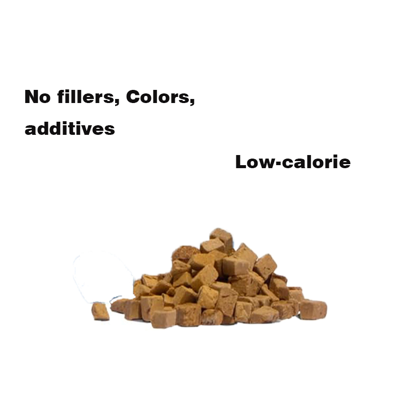 OEM/ODM, Best Selling 100% Beef Liver Freeze-Dried 2.5oz (71g) Training Dog Treats
