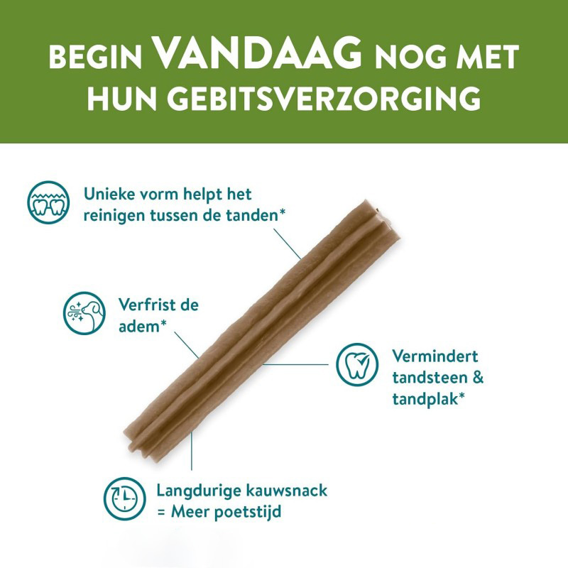 Wellness Stix Size M Vegetable 10.6oz (300g) Dental Care Chewable Dog Treats